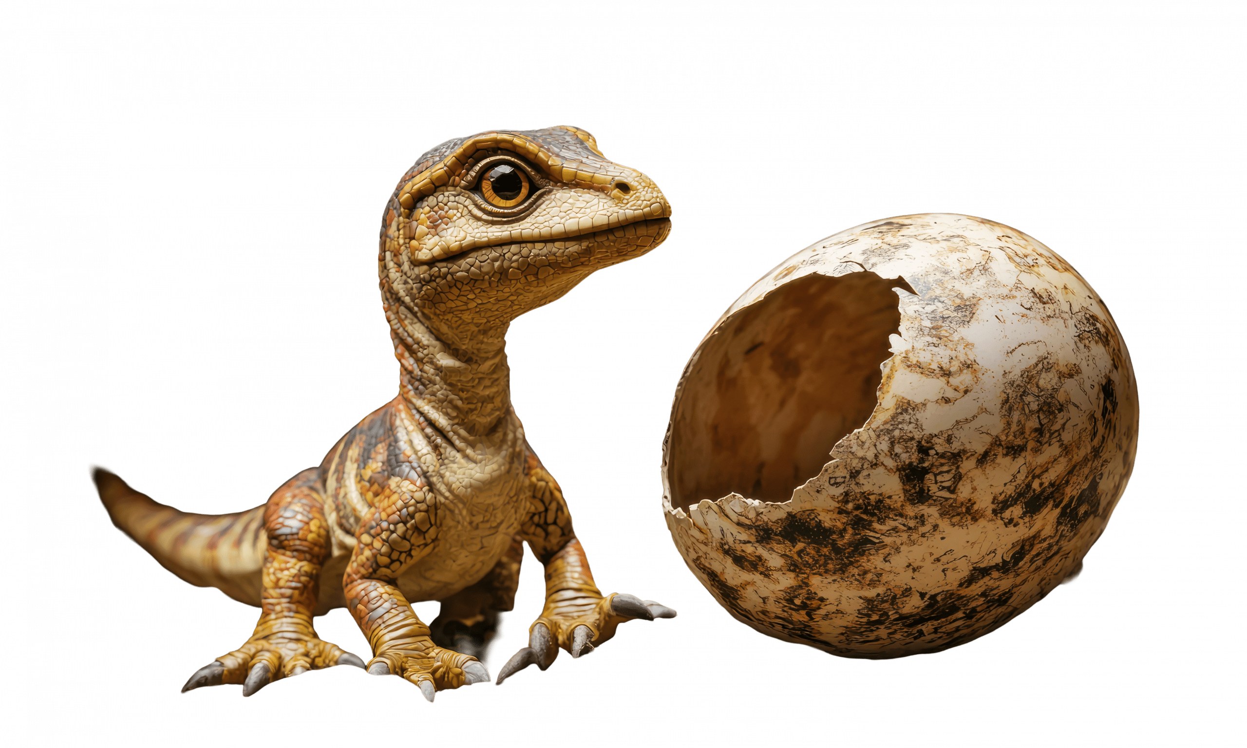 Babyraptor as scaled