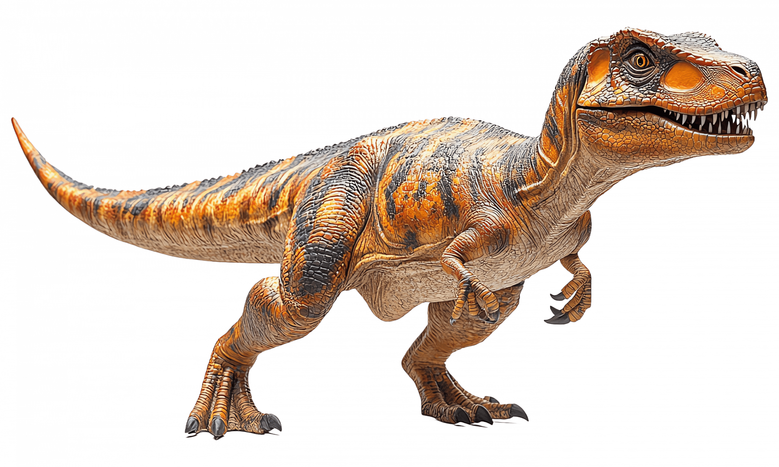 Velociraptor as scaled